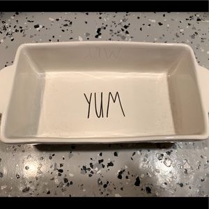 Rae Dunn YUM loaf pan